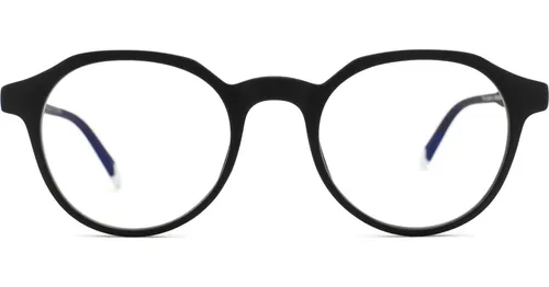 Barner Screen Chamberi Black Noir - blaufilter Brillen [Computerbrillen], rund, unisex, schwarz