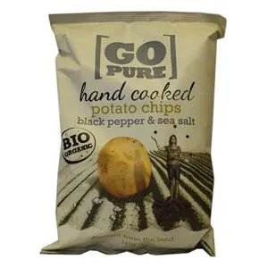 Go Pure Chips med salt & pepper Ø - 125 g