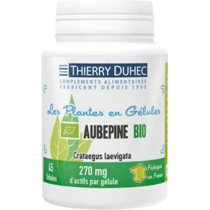 Thierry Duhec Aubépine BIO  : Conditionnement - 180 gélules
