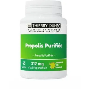 Thierry Duhec Propolis purifiée 312 mg : Conditionnement - 45 gélules