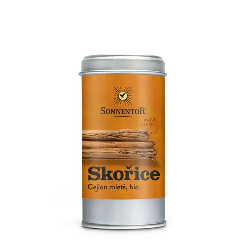 Sonnentor - Skořice Cejlon bio, mletá 40g dózička