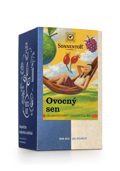 Sonnentor - Ovocný sen bio 45 g, porc. dvoukomorový