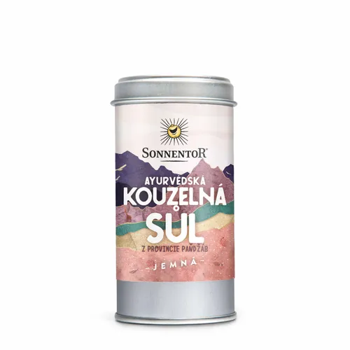 Sonnentor - Ayurvédská kouzelná sůl jemná konv. - dóza malá 120g