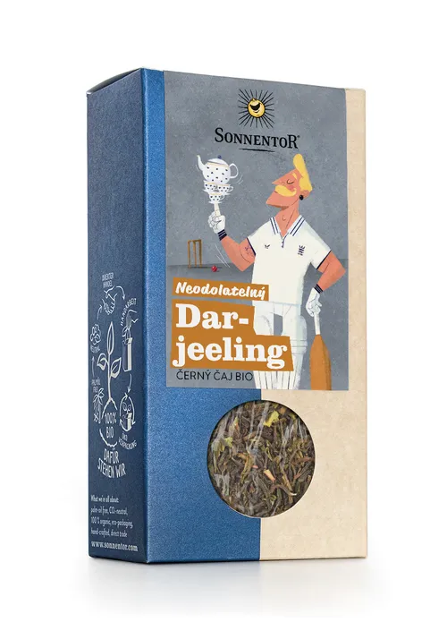 Sonnentor - Neodolatelný Darjeeling bio, černý čaj, 100g syp.