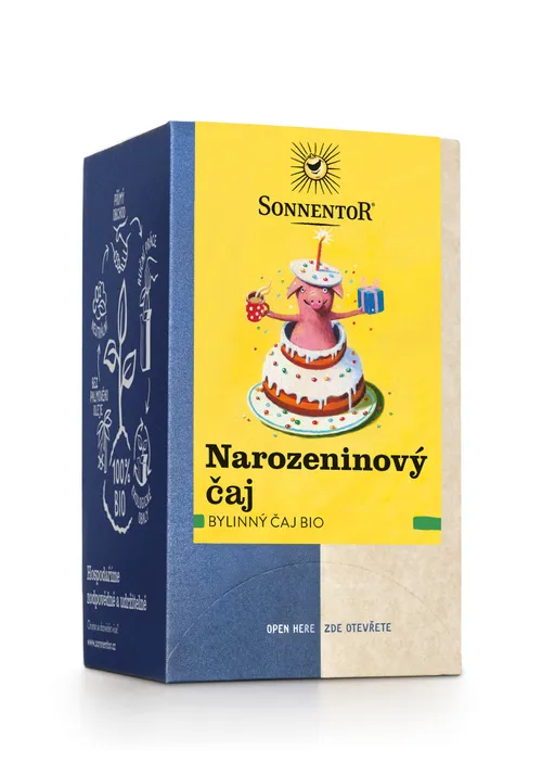 Sonnentor - Narozeninový čaj bio 27g porc. dvoukomorový