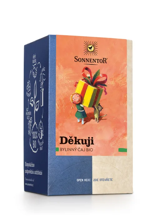 Sonnentor - Děkuji bio 27g porc. dvoukomorový