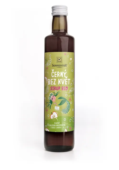 Sonnentor - Černý bez květ sirup bio 500 ml