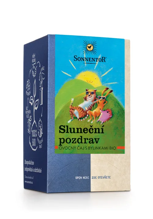 Sonnentor - Sluneční pozdrav bio 45 g, porc. dvoukomorový
