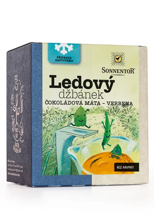 Sonnentor - Ledový džbánek® čokoládová máta – verbena bio 32g pyramida
