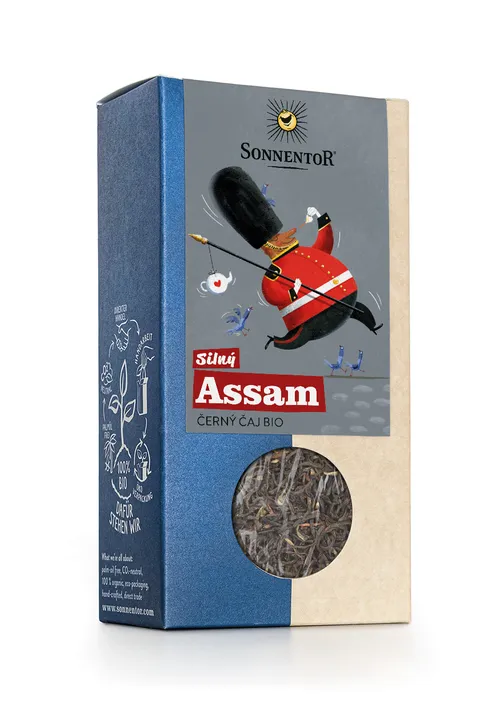 Sonnentor - Silný Assam bio, černý čaj, 95g syp.