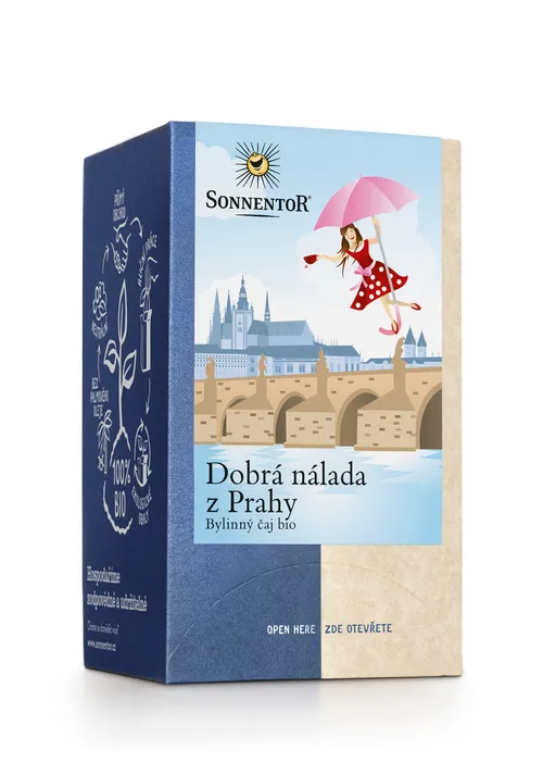 Sonnentor - Dobrá nálada z Prahy bio 27g porc.dvoukomorový
