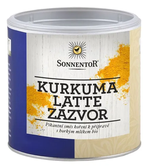 Sonnentor - Kurkuma Latte - zázvor bio 230 g, gastro balení