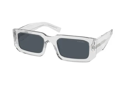 Prada PR06YS 12R09T, Průhledné, Materiál 0, Unisex sluneční brýle