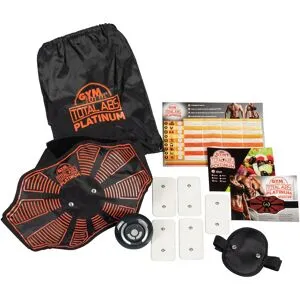 GYMform EMS-Bauchmuskelgürtel, 12-teilig