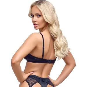 Cottelli LINGERIE 3-teiliges Straps-Set 75B/S