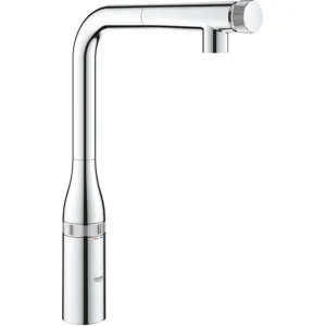 Grohe Essence SmartControl - Mitigeur monocommande de cuisine taille L avec bec orientable et douchette extractible chrome 31615000