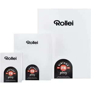 ROLLEI Papel Vintage 111 FB Glossy (24x30cm) X50 Folhas