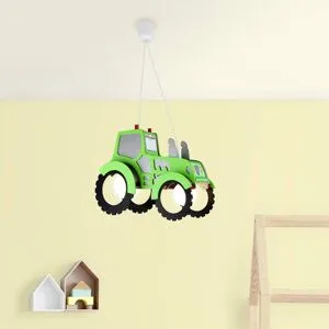 Elobra Pendellampa Traktor för barnrummet