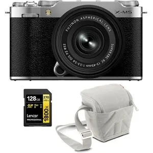 Fujifilm X-M5 + 15-45/2,5-5,6 Silver Startkit