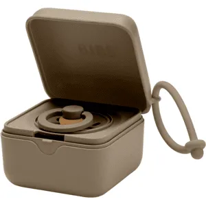 BIBS Pacifier Box Dark Oak