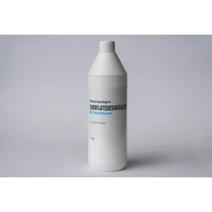 Overflatedesinfeksjon 1l Fra Norsk Handsprit 85%