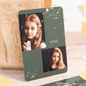 smartphoto Grusskarte Hochformat mit abgerundeten Ecken zur Kommunion