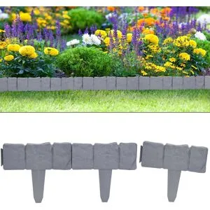 Deuba® Beeteinfassung Granitoptik 2,50m