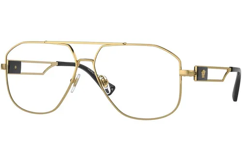 Versace VE1287 1002, Zlaté, Materiál 0, Pánské dioptrické brýle