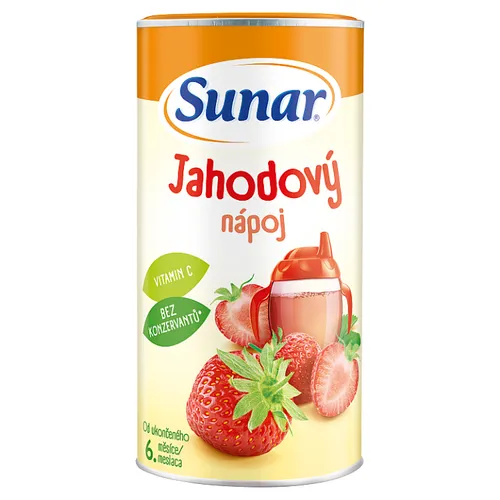 Sunar rozpustný nápoj jahodový 200g