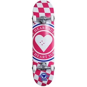 Heart Supply Insignia Check Skateboard Komplettboard (Pink)