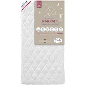 P'tit Lit Matelas bébé déhoussable faces été / hiver PARFAIT 70x140