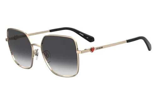 Love Moschino MOL075/S 000/9O, Zlaté, Materiál 0, Dámské sluneční brýle