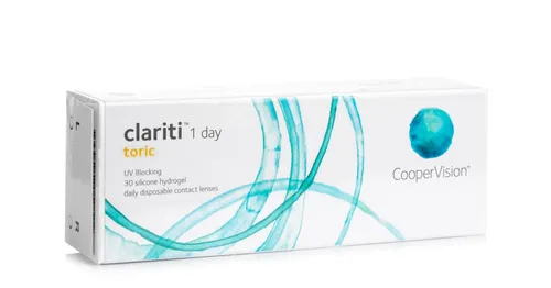 Clariti 1 day Toric (30 linser) - endagslinser, toriska linser silikon hydrogel linser sport, somofilcon A