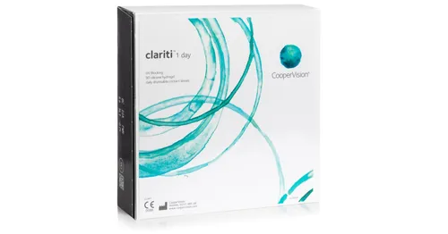 Clariti 1 day (90 linser) - endagslinser, silikon hydrogel linser sfäriska och asfäriska sport, Somofilcon A