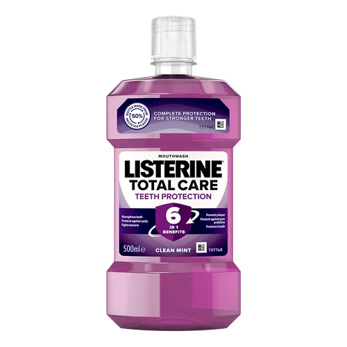 Listerine Total Care Teeth Protection ústní voda 500 ml