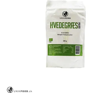 Unik Food Hvedegræs pulver Ø • 200g