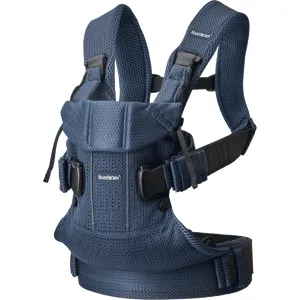 BabyBjörn Porte-bébé One Air - Bleu marine / Mesh 3D