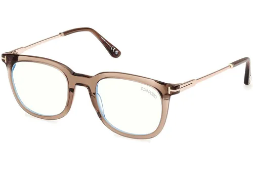 Tom Ford FT5904-B 045, Hnědé, Materiál 0, Pánské dioptrické brýle