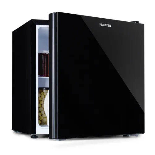 Klarstein Luminance Frost Mini-Kühlschrank 45l EEK E Gefrierfach 1,5l Glastür