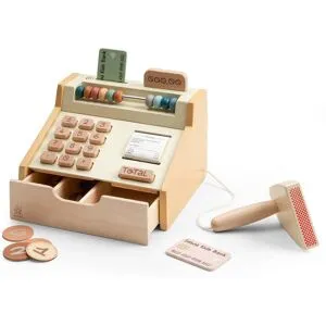 Sebra - Spielkasse Kaufmannsladen, Holz
