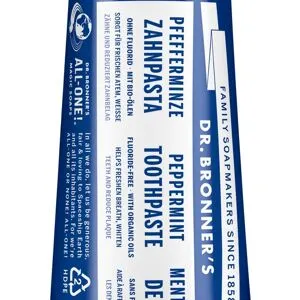 Dr. Bronner’s Magic Soaps Dr. Bronner’s Peppermint Toothpaste 140 g
