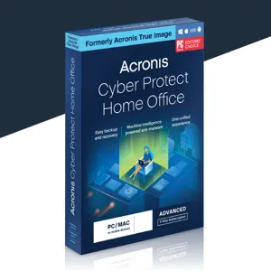 Acronis Cyber Protect Home Office Advanced + 50GB Cloud 5 PC's   1 Ano (Digital)