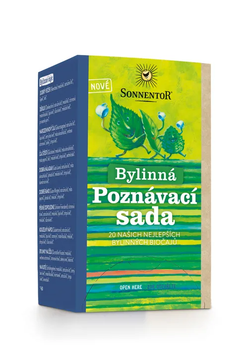 Sonnentor - Bylinná poznávací sada bio 28,5g porc. dvoukomorový