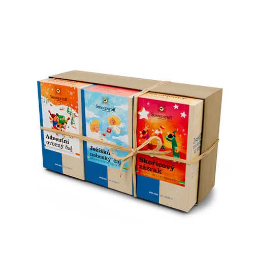 Sonnentor - Dárkové balení 3 čajů - Vánoce