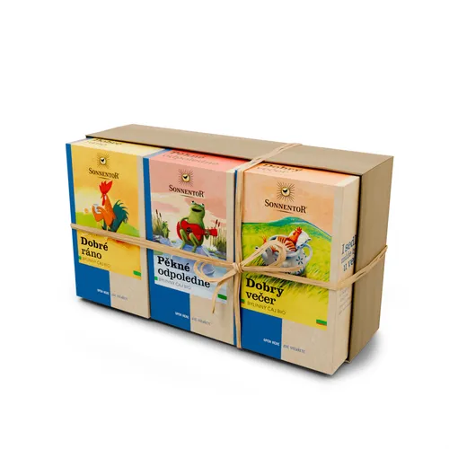 Sonnentor - Dárkové balení 3 čajů - Hezký den