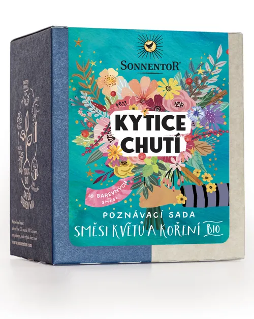 Sonnentor - Kytice chutí poznávací sada bio, směsi květů a koření 50g
