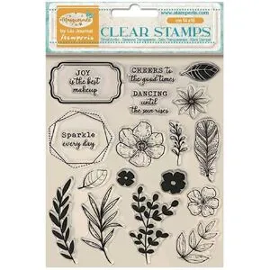 Stamperia Clear-Stamps "Masquerade" - Flowers