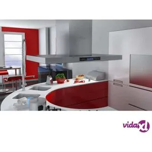 vidaXL Liesituuletin LCD-näytöllä Saarekkeen päälle asennettava