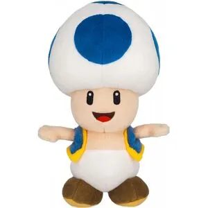 1up Nintendo Together Plush Super Mario Toad Blue - 20cm