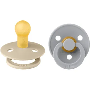 BIBS Colour Latex Size 1 Vanilla/Cloud 2-pack